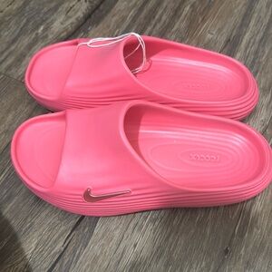 Nike Pink slides- REACTX REJUVEN8 SLIDE